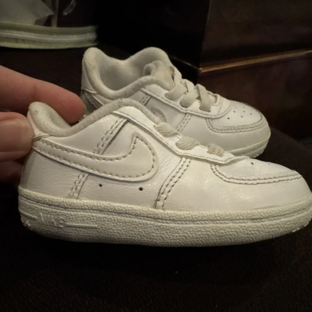 Nike Air Force 1 Crib CB White 844103-100 – Size 4C - Picture 6 of 7